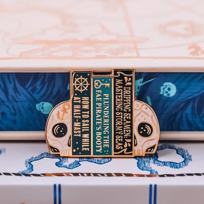 Tumescent Tomes Inspired Cabinet of Curiosities Silver Tongue Devil Inspired Enamel Pin (extra rare) Enamel Pins