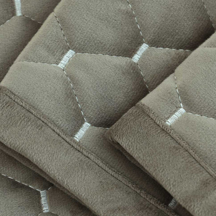 Close-up of aTurner Bedrunner Oak fabric surface