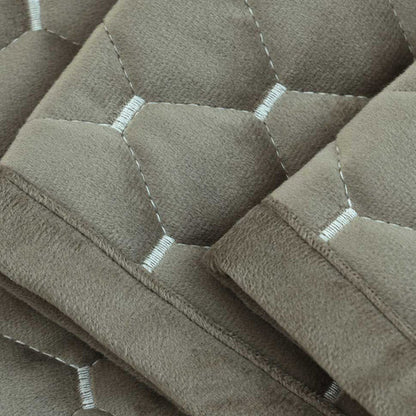 Close-up of aTurner Bedrunner Oak fabric surface