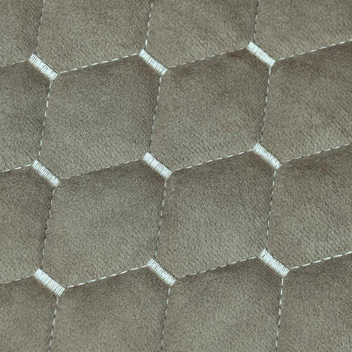 Close-up of Turner Bedrunner Oak fabric textured