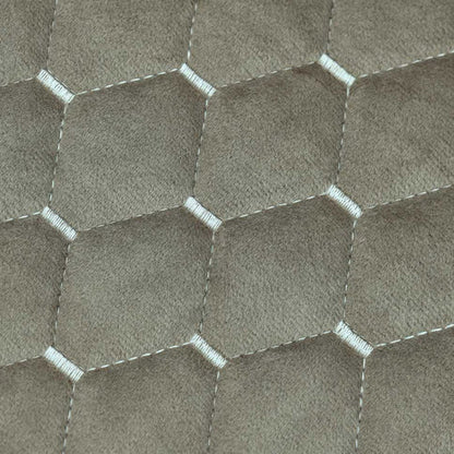 Close-up of Turner Bedrunner Oak fabric textured