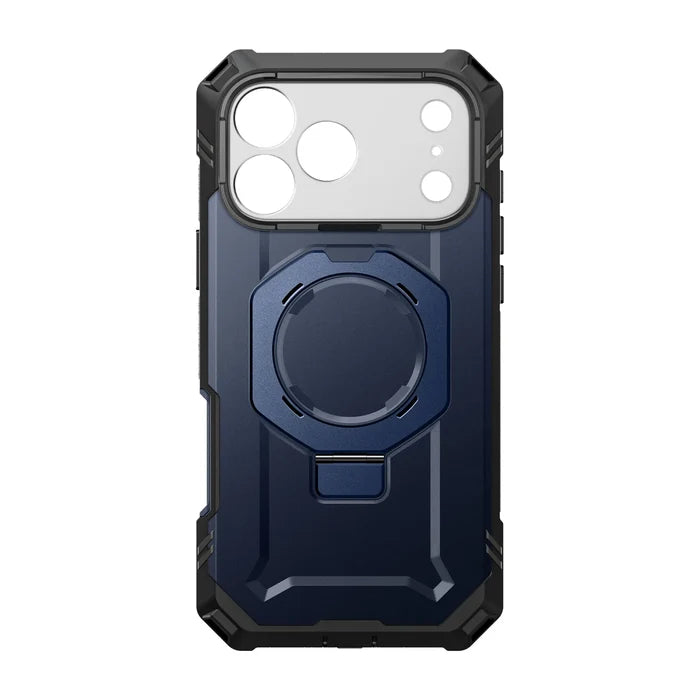 UB GRIP PRO Series iPhone 17 Pro MagSafe Phone Case with HD Tempered Glass - Azure
