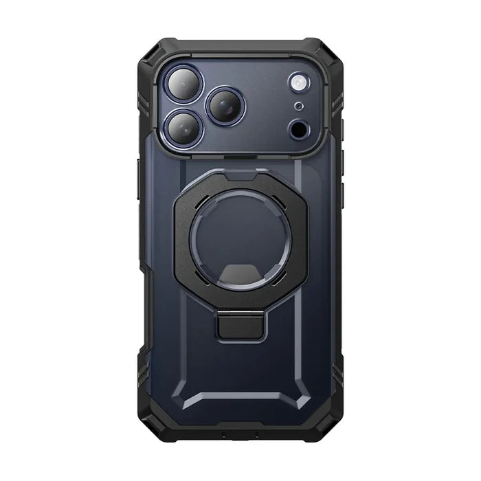 UB GRIP PRO Series iPhone 17 Pro MagSafe Phone Case with HD Tempered Glass - Black