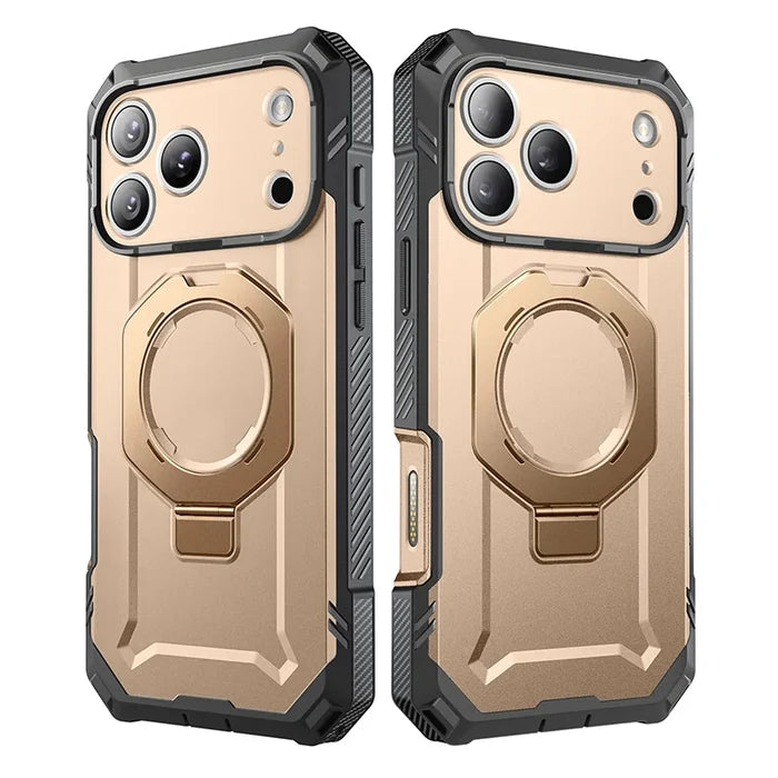 UB GRIP PRO Series iPhone 17 Pro MagSafe Phone Case with HD Tempered Glass - Desert