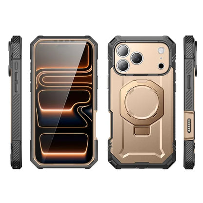 UB GRIP PRO Series iPhone 17 Pro MagSafe Phone Case with HD Tempered Glass - Desert