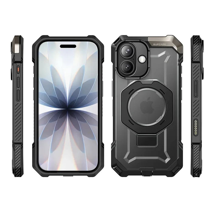 UB GRIP Series iPhone 17 MagSafe Camera Control Button Phone Case - Black
