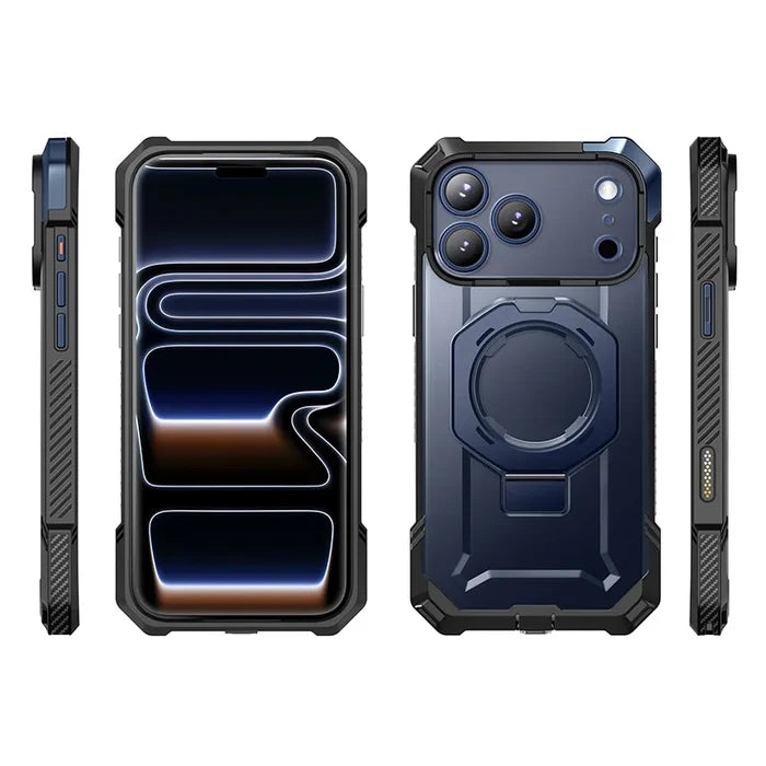 UB GRIP Series iPhone 17 Pro MagSafe Camera Control Button Phone Case - Azure