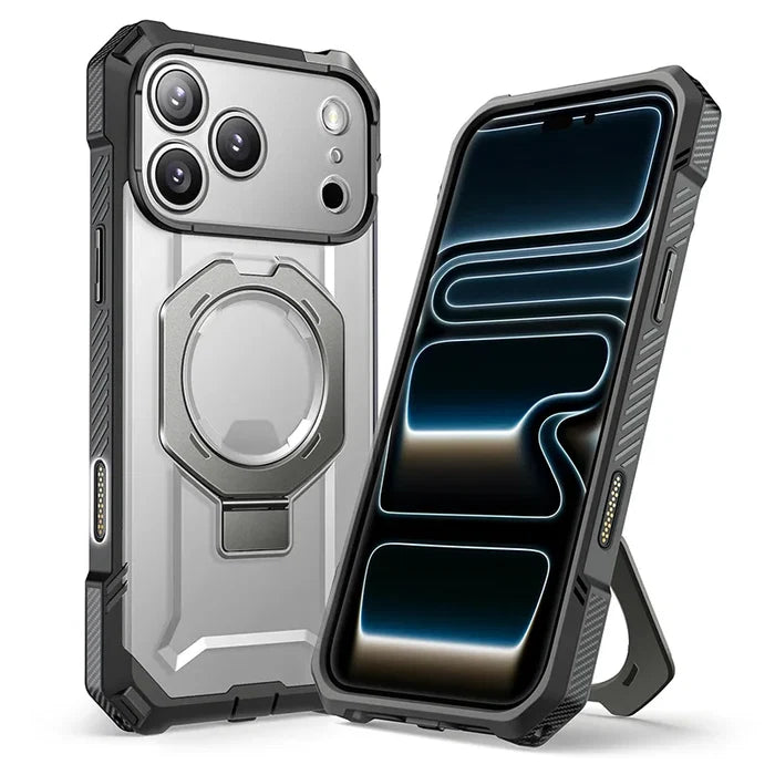 UB GRIP Series iPhone 17 Pro Max MagSafe Camera Control Button Phone Case - Gray