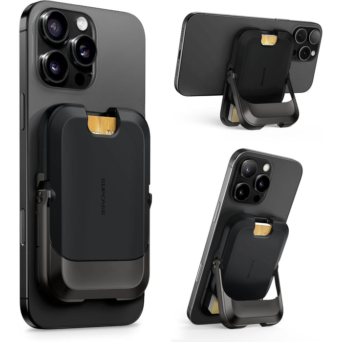 UB Mag Vault Magnetic Wallet with Stand(open box) - Carbon Black