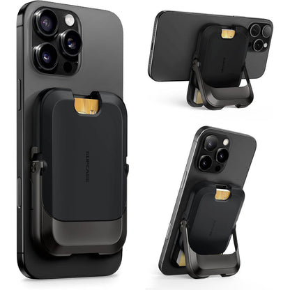 UB Mag Vault Magnetic Wallet with Stand(open box) - Carbon Black