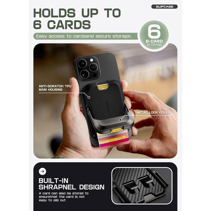 UB Mag Vault Magnetic Wallet with Stand(open box) - Carbon Black