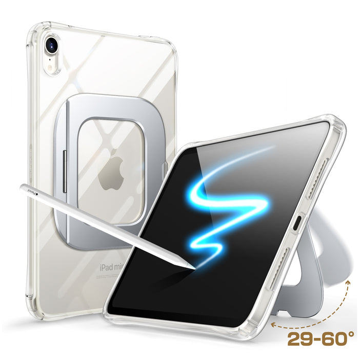 UB Prism Slim Clear iPad Case for iPad Mini 6/7 (8.3") (open box)- Clear