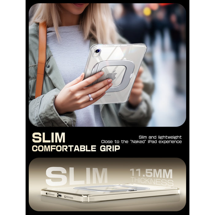 UB Prism Slim Clear iPad Case for iPad Mini 6/7 (8.3") (open box)- Clear