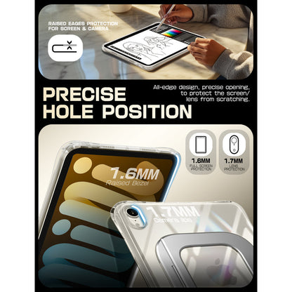 UB Prism Slim Clear iPad Case for iPad Mini 6/7 (8.3") (open box)- Clear