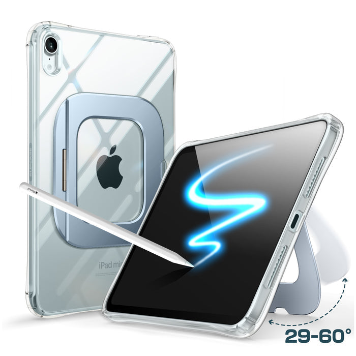 UB Prism Slim Clear iPad Case for iPad Mini 6/7 (8.3")(open box) - Blue