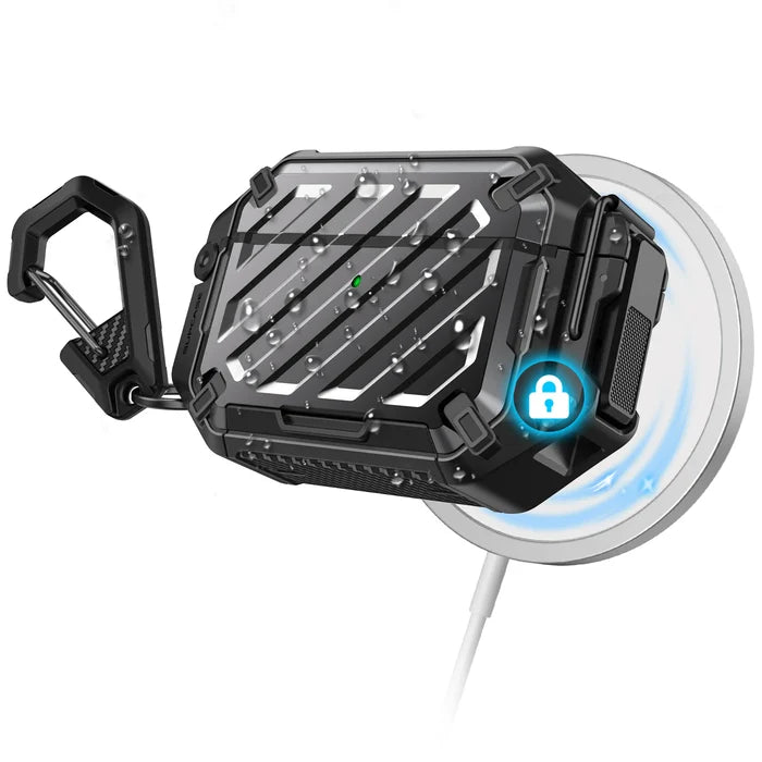 UB PRO Series Apple AirPods Pro 3 (2025) Unicorn Beetle Pro Rugged Case-Black