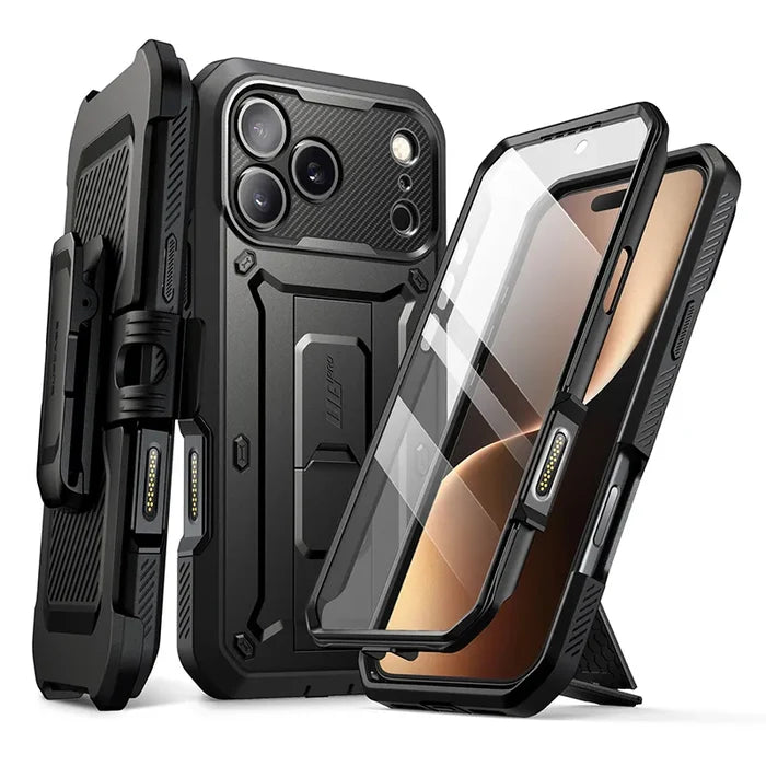 UB PRO Series iPhone 17 Pro Camera Control Button Phone Case - Black