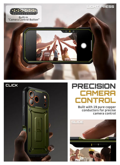UB PRO Series iPhone 17 Pro Max Camera Control Button Phone Case - Guldan