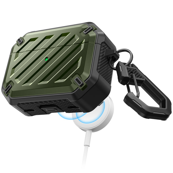 Unicorn Beetle MagSafe Case for AirPods Pro 1st/2nd Gen –Dark Green