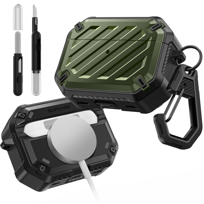 Unicorn Beetle MagSafe Case for AirPods Pro 1st/2nd Gen –Dark Green