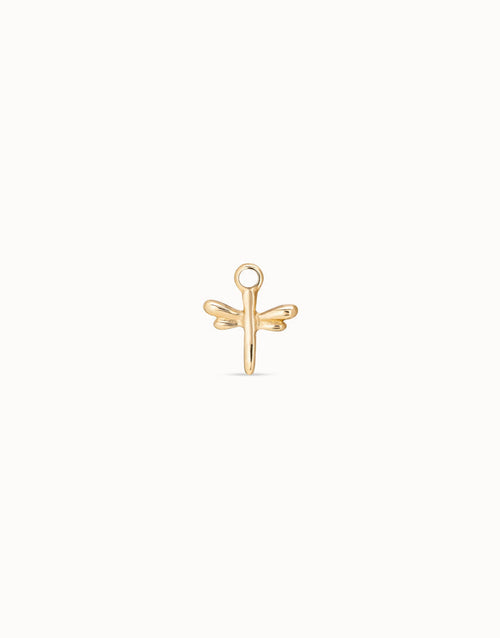 UNOde50 Dragonfly Earring Charm - Gold