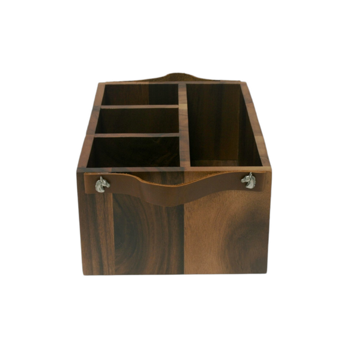 Vagabond House Horse Bit Flatware Caddy