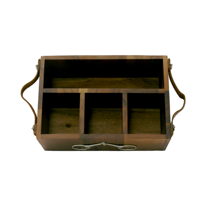 Vagabond House Horse Bit Flatware Caddy