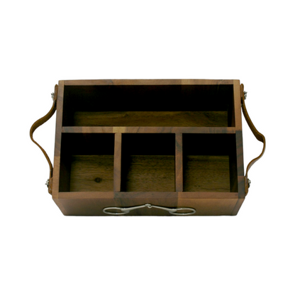 Vagabond House Horse Bit Flatware Caddy