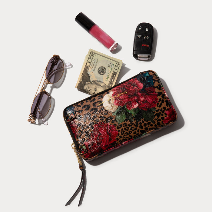 Valentina Essentials Set - Ceci Dark Floral Cheetah/Gold