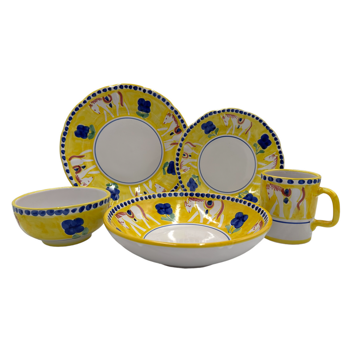 Vietri Campagna Cavallo Dinner Plate