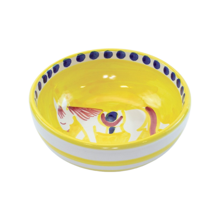 Vietri Campagna Cavallo Olive Oil Bowl