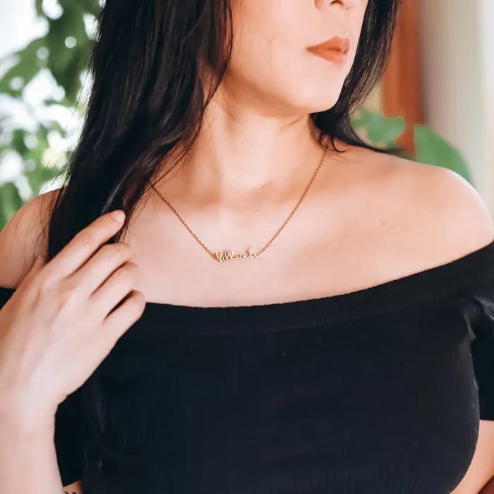 Villain Era Wordplate Necklace Necklace
