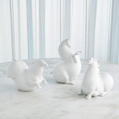 Whimsical Ceramic Horses