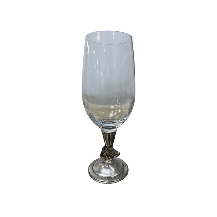 Wine Red Horse Pewter