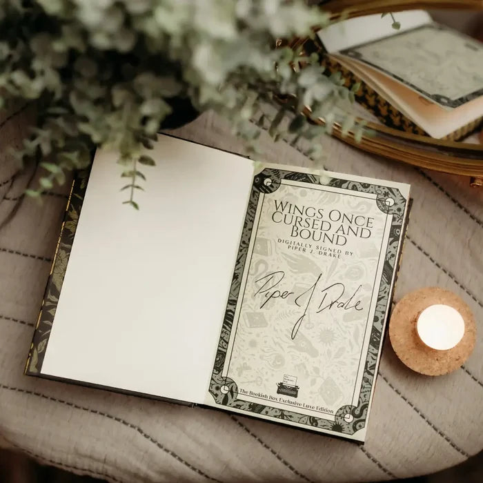 Wings Once Cursed and Bound Exclusive Luxe Edition Book