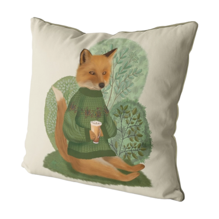 Woodland Fox & Late Pillow