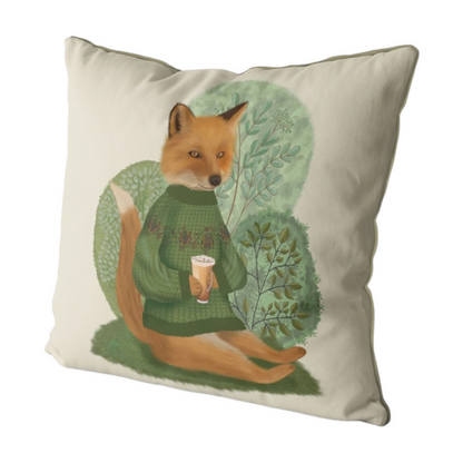Woodland Fox & Late Pillow