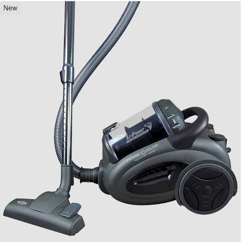 Zip Fusion Bagless Vacuum Cleaner Black Grey 485
