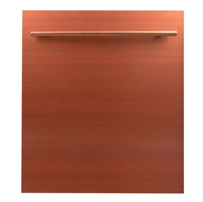 ZLINE 24 in. Dishwasher Panel with Modern Handle (DP-24) Copper