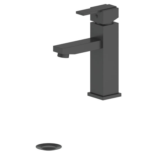 ZLINE Autograph Edition Spooner Bath Faucet in Matte Black (SPN-BF-MB) main image.