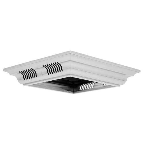 ZLINE Crown Molding in Stainless Steel with Built-in Bluetooth Speakers (CM6-BT-GL9i) main image.