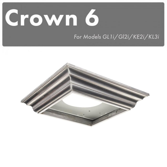 ZLINE Crown Molding Profile 6 for Island Mount Range Hoods (CM6-GL1i/GL2i/KE2i/KL3i) main image.