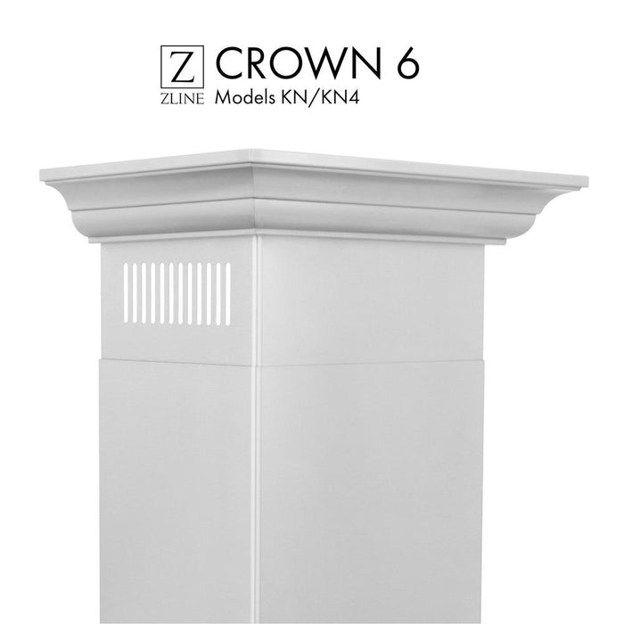 ZLINE Crown Molding Profile 6 for Wall Mount Range Hood (CM6-KN/KN4) main image.