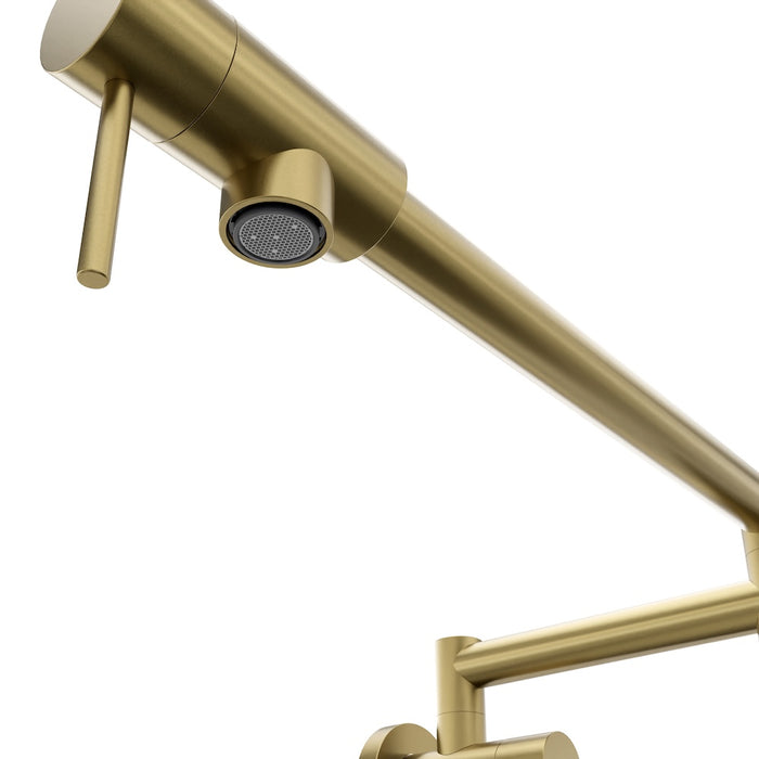 ZLINE Gemini Pot Filler (GEM-FPF) Champagne Bronze
